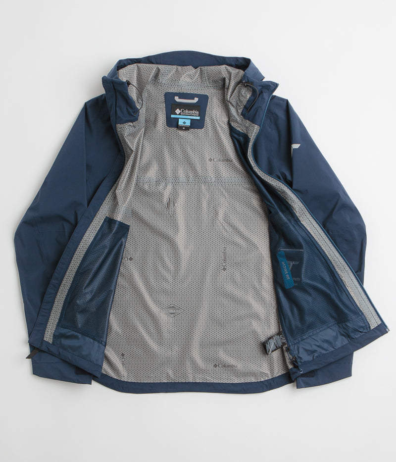 Columbia Ampli-Dry II Shell Jacket in Collegiate Navy