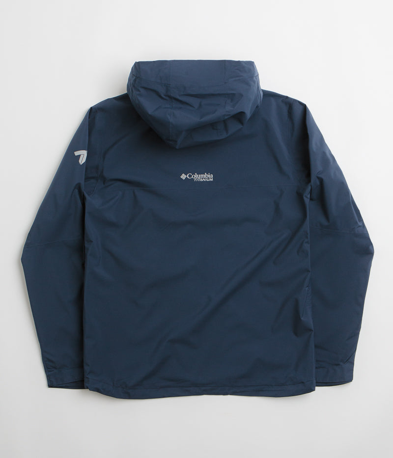 Columbia Ampli-Dry II Shell Jacket in Collegiate Navy