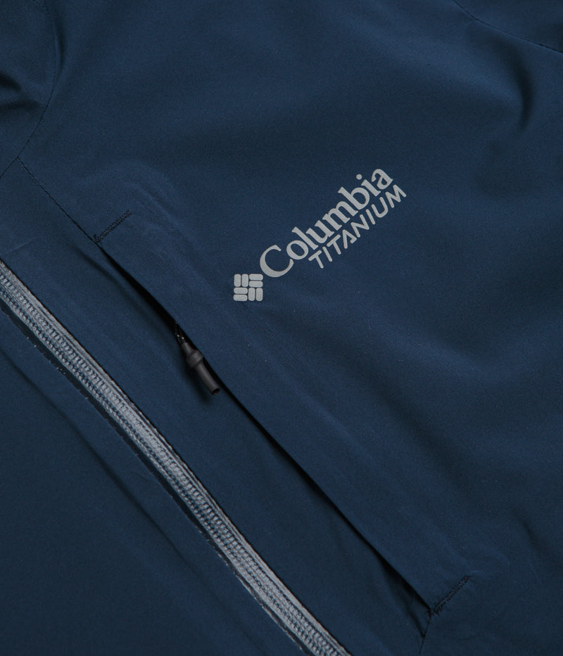 Columbia Ampli-Dry II Shell Jacket in Collegiate Navy