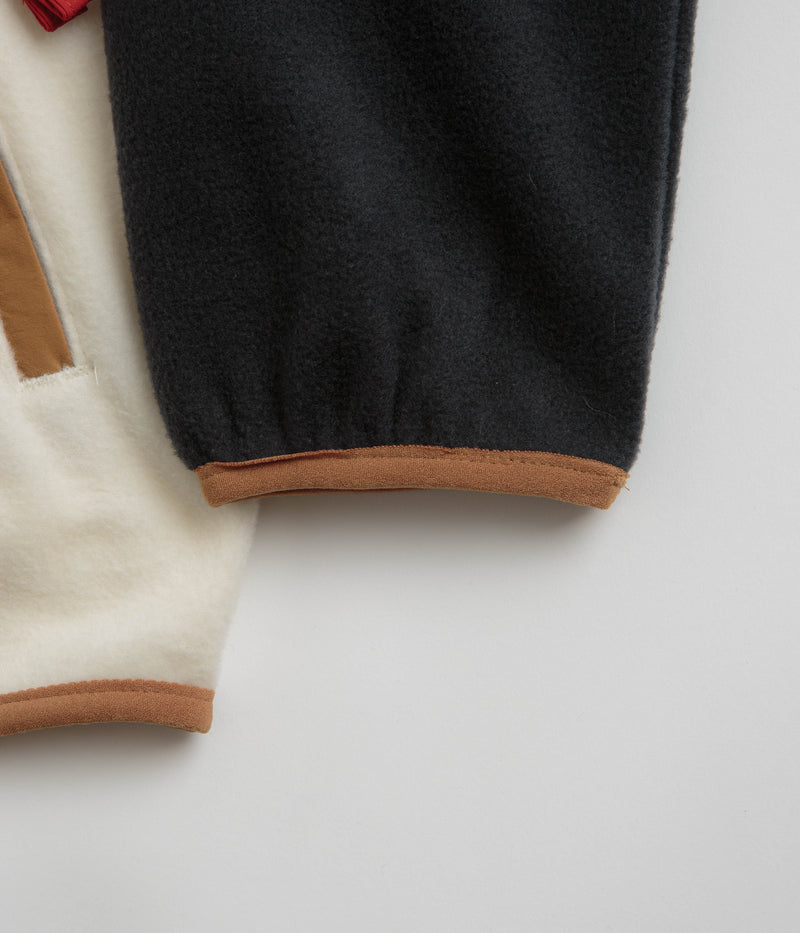 Columbia Backbowl II Full Zip Fleece in Black and Chalk