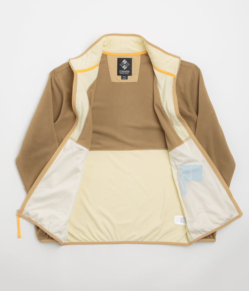 Columbia Backbowl II Lightweight Full Zip Fleece in Delta and Lemon Wash