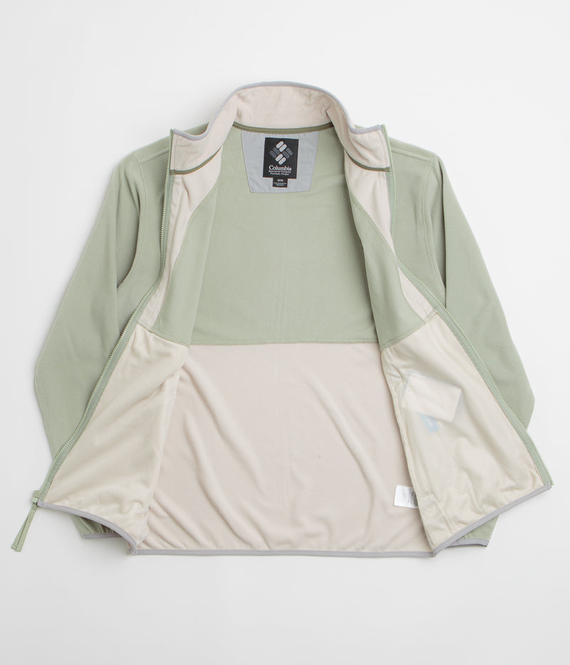 Columbia Backbowl II Lightweight Full Zip Fleece in Safari and Dark Stone