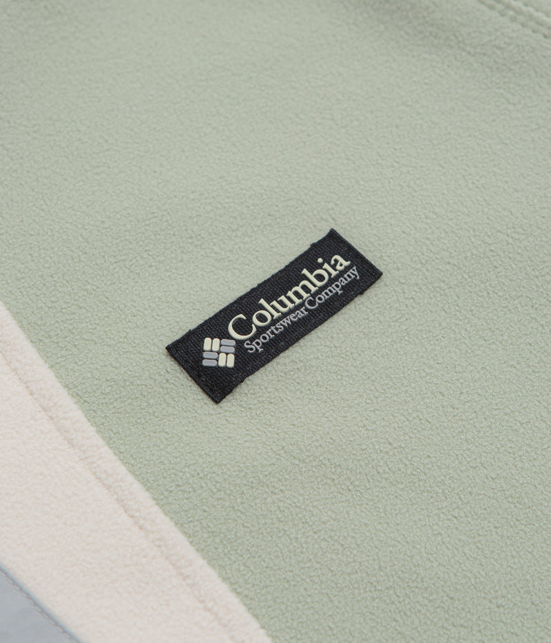 Columbia Backbowl II Lightweight Full Zip Fleece in Safari and Dark Stone