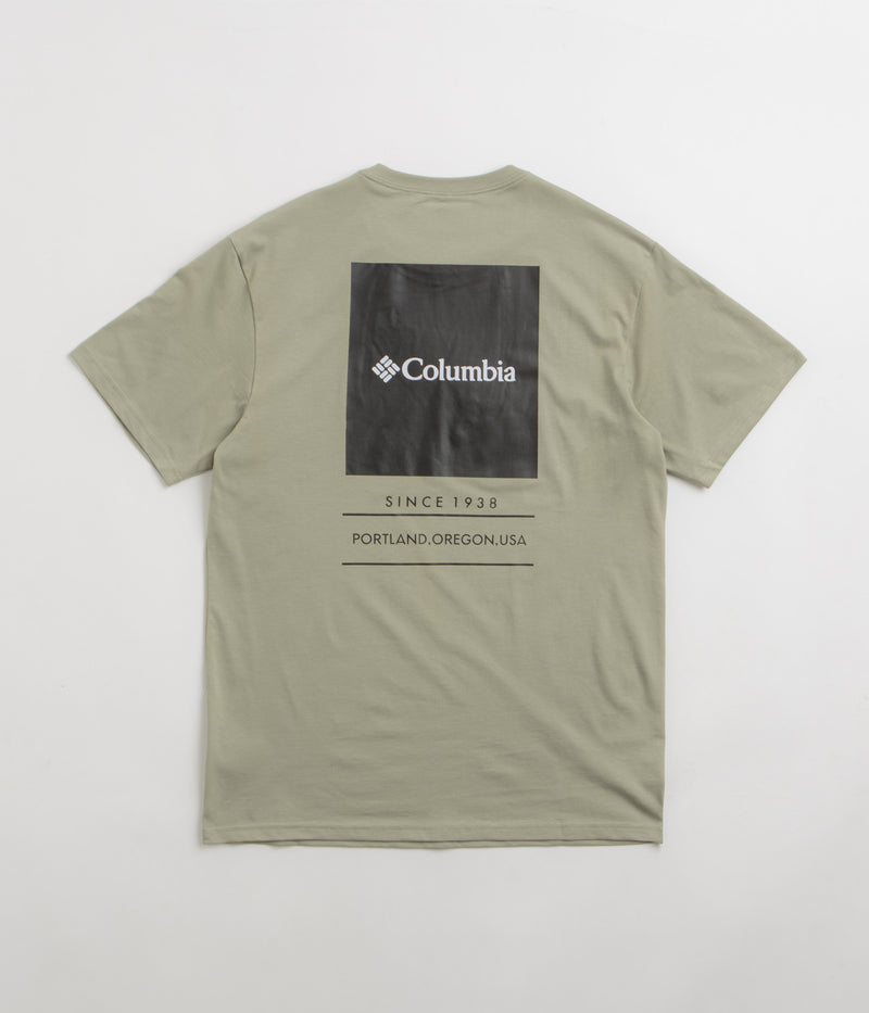 Columbia Barton Springs T-Shirt in Safari and Black