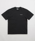 Columbia Black Butte Graphic T-Shirt in Black and Linear View