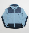 Columbia Boulder Falls Jacket in Ripple Blue and Dark Mountain / Collegiate Navy