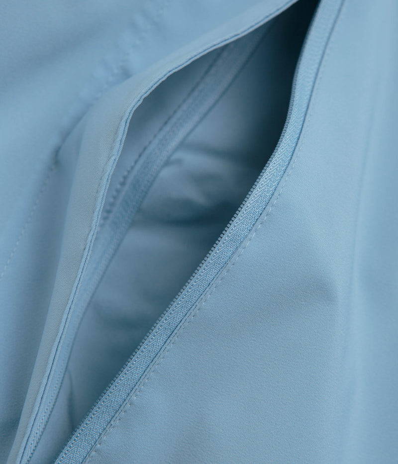 Columbia Boulder Falls Jacket in Ripple Blue and Dark Mountain / Collegiate Navy