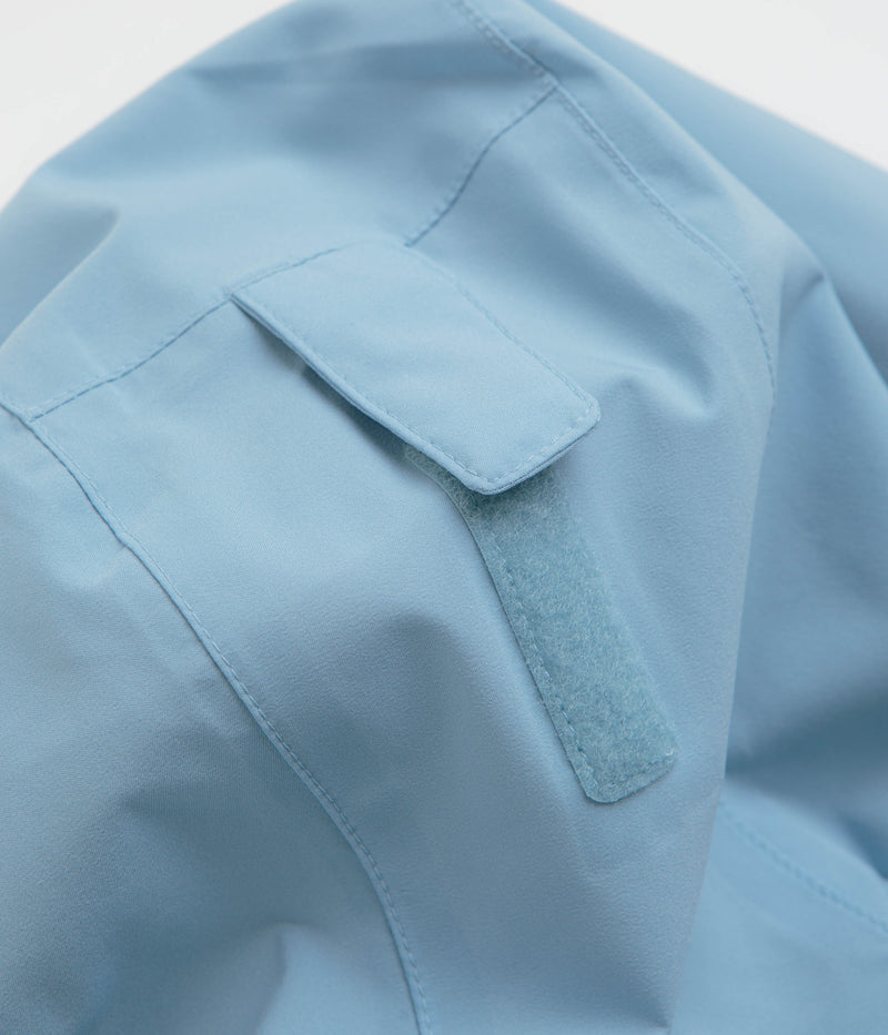 Columbia Boulder Falls Jacket in Ripple Blue and Dark Mountain / Collegiate Navy