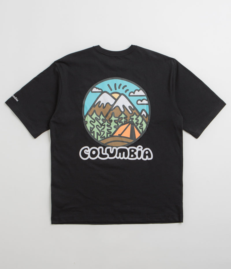 Columbia Camp Keller Graphic T-Shirt in Black