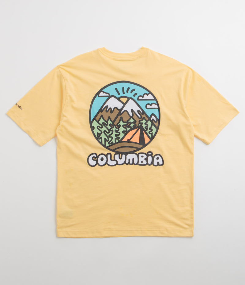 Columbia Camp Keller Graphic T-Shirt in Sunkissed