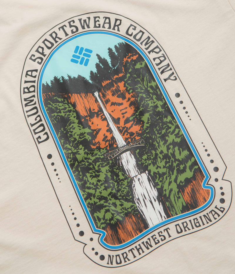 Columbia Cavalry Trail T-Shirt in Chalk
