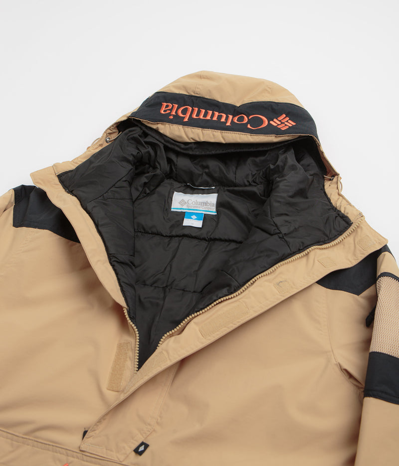 Columbia Challenger II Insulated Pullover Jacket in Canoe and Black