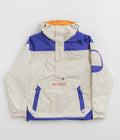 Columbia Challenger II Insulated Pullover Jacket in Chalk and Clematis Blue