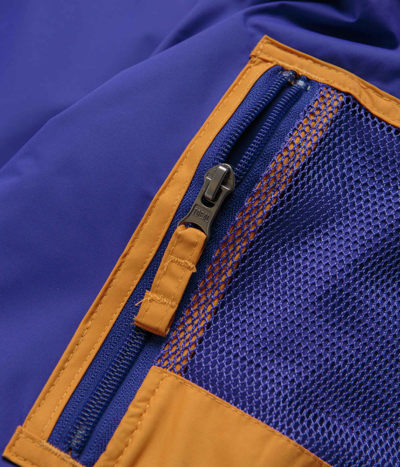 Columbia Challenger II Insulated Pullover Jacket in Clematis Blue and Sunstone