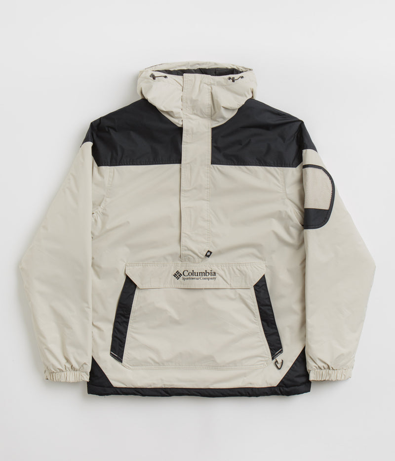 Columbia Challenger II Insulated Pullover Jacket in Dark Stone and Black