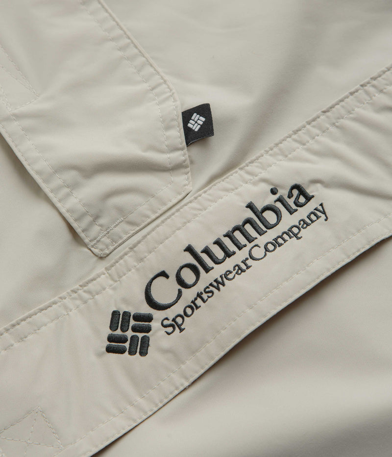 Columbia Challenger II Insulated Pullover Jacket in Dark Stone and Black