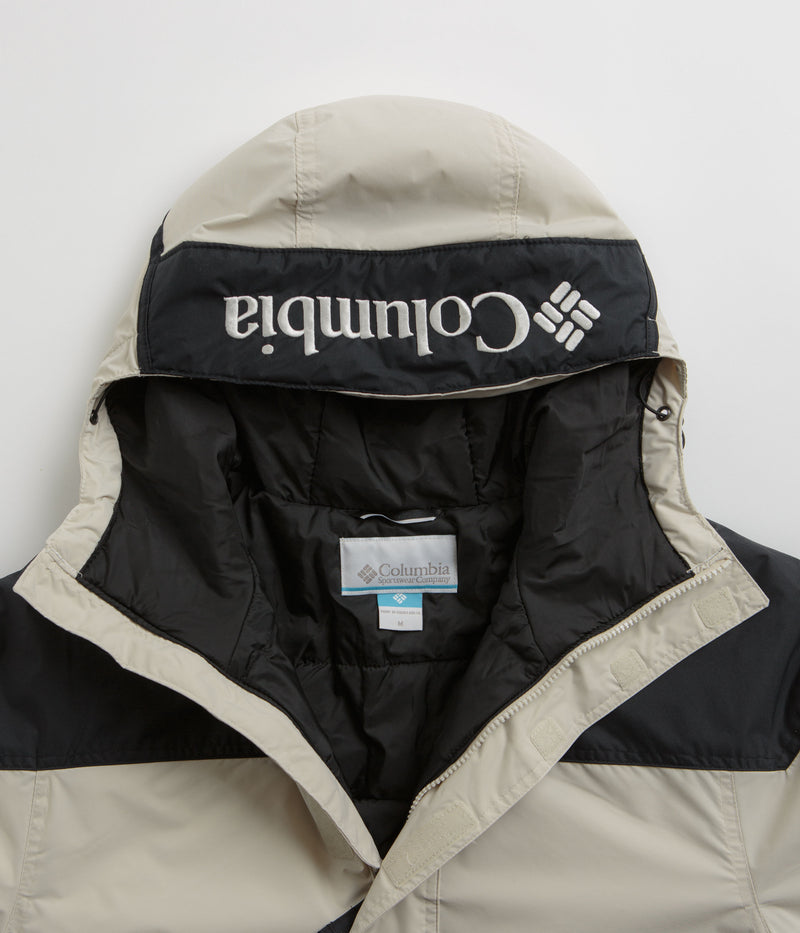 Columbia Challenger II Insulated Pullover Jacket in Dark Stone and Black