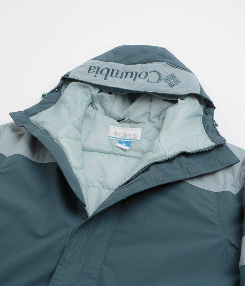 Columbia Challenger II Insulated Pullover Jacket in Everblue and Crushed Blue