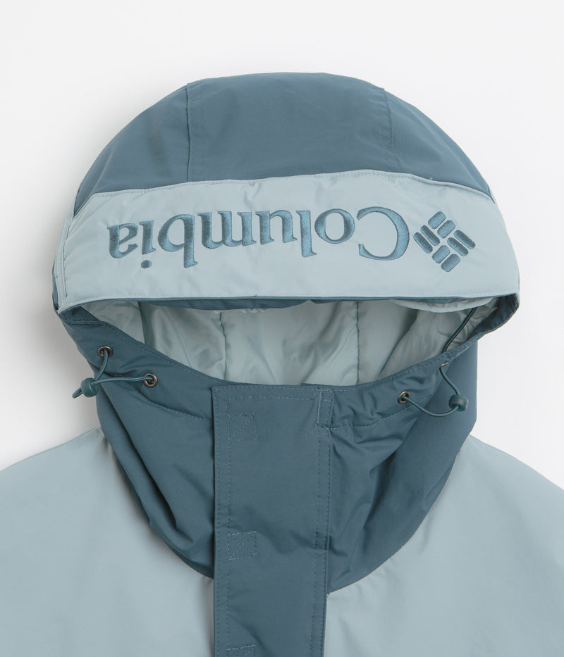 Columbia Challenger II Insulated Pullover Jacket in Everblue and Crushed Blue