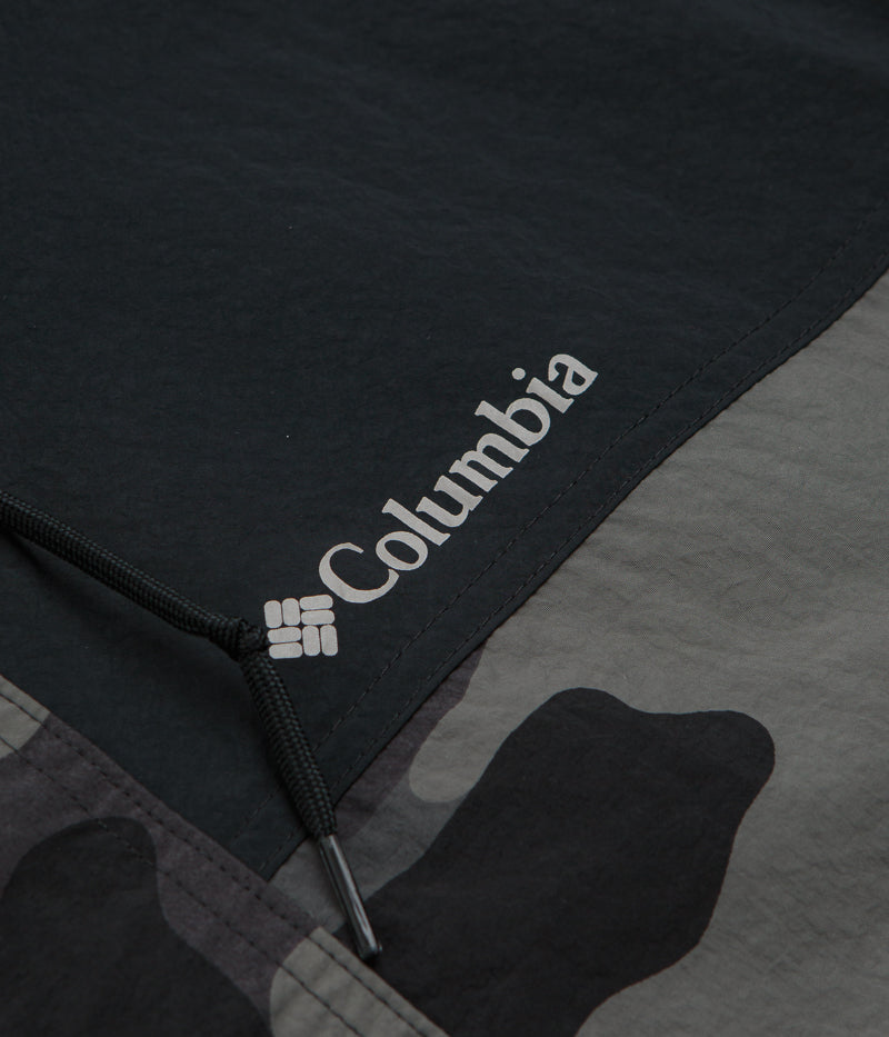 Columbia Challenger II Novelty Windbreaker Jacket in Black Mod Camo and Black