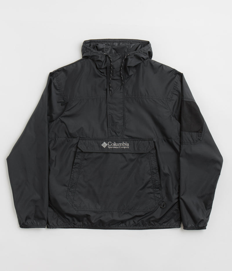 Columbia Challenger II Windbreaker Jacket in Black and Black