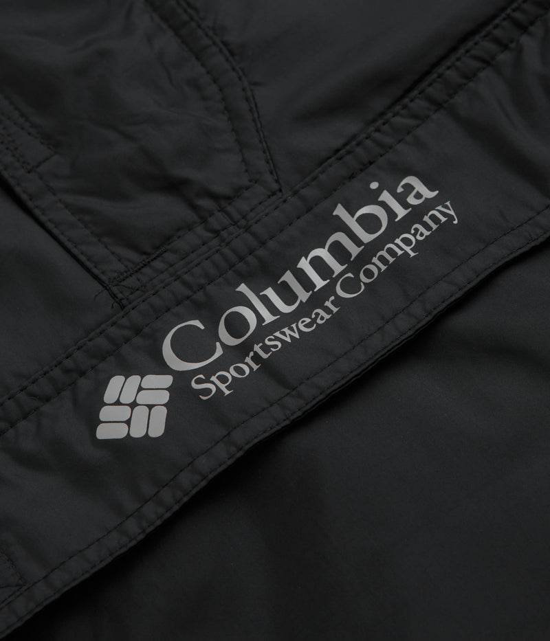 Columbia Challenger II Windbreaker Jacket in Black and Black