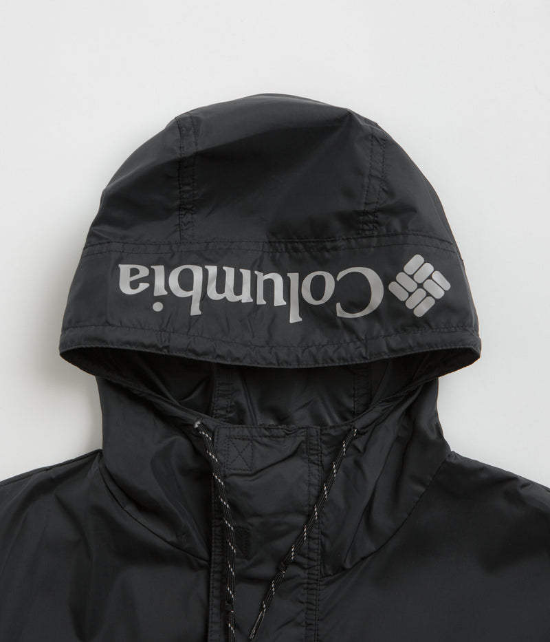 Columbia Challenger II Windbreaker Jacket in Black and Black