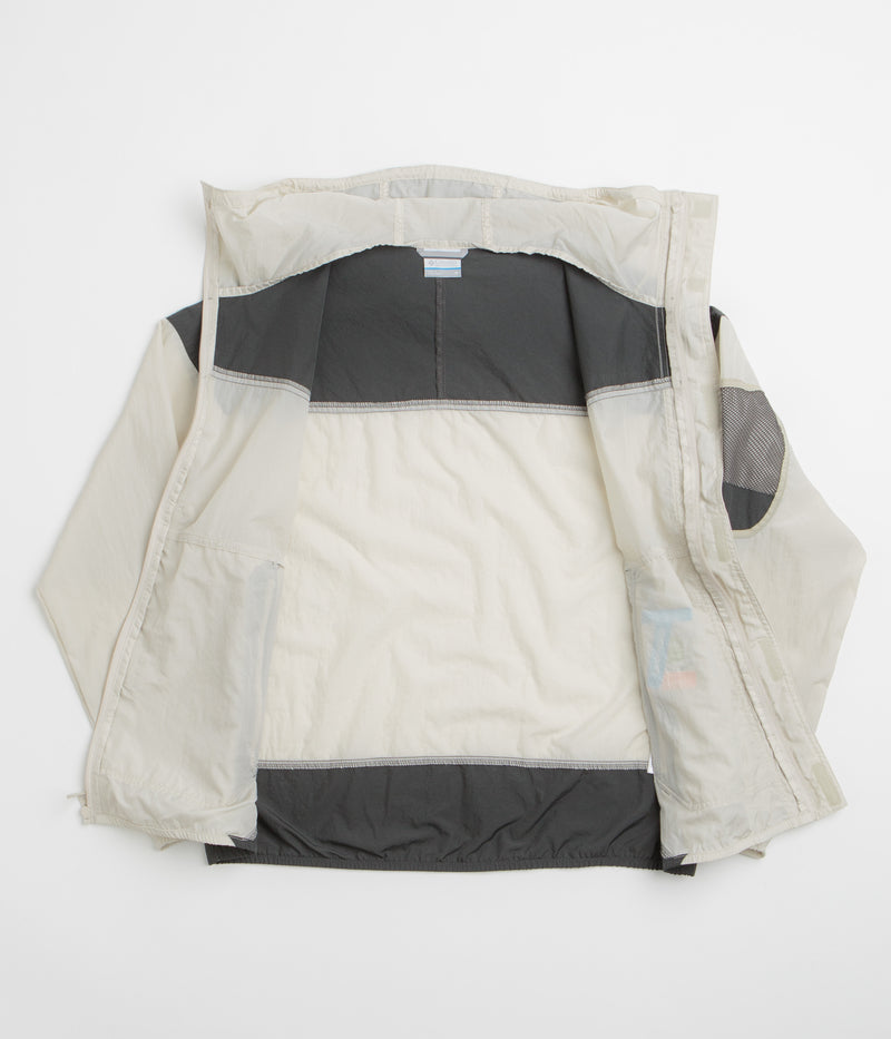 Columbia Challenger II Windbreaker Jacket in Dark Stone and Shark / Ancient Fossil