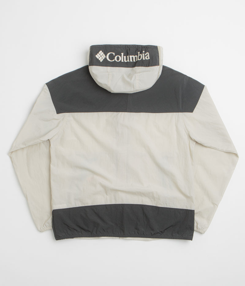 Columbia Challenger II Windbreaker Jacket in Dark Stone and Shark / Ancient Fossil