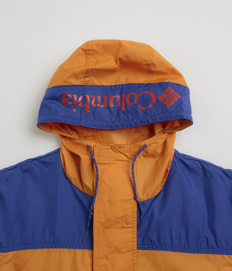Columbia Challenger II Windbreaker Jacket in Sunstone and Clematis Blue