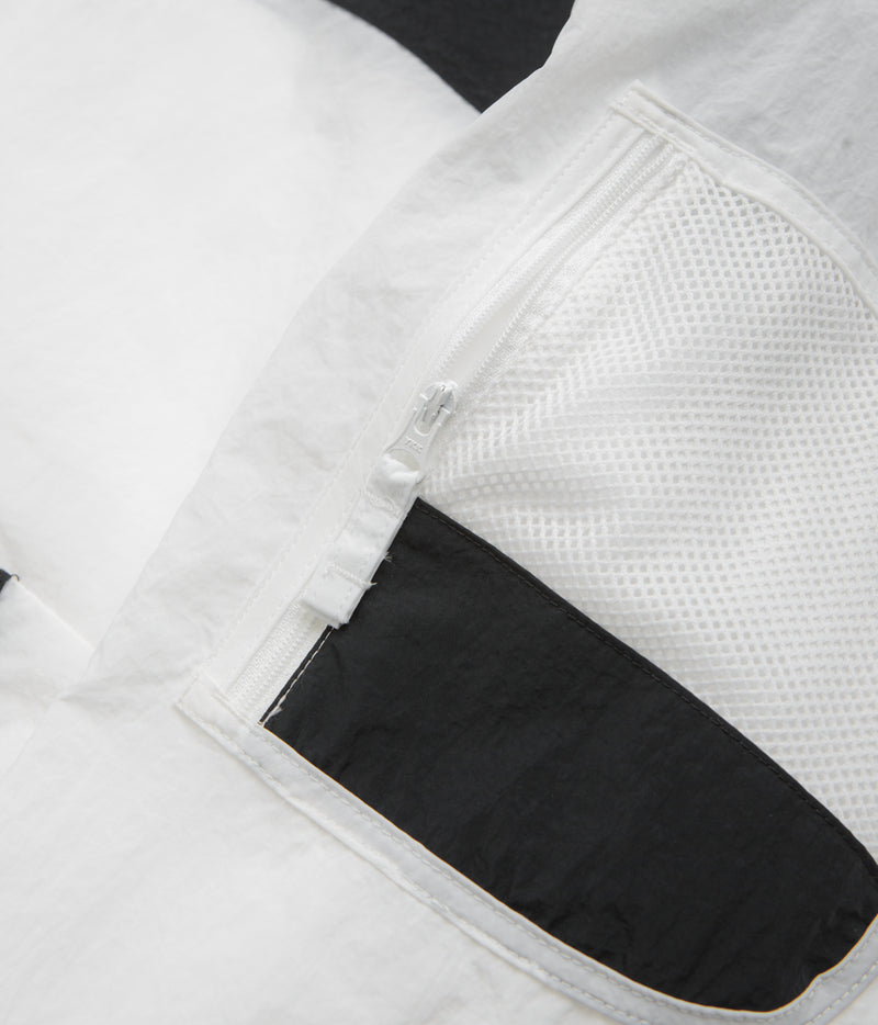 Columbia Challenger II Windbreaker Jacket in White and Black