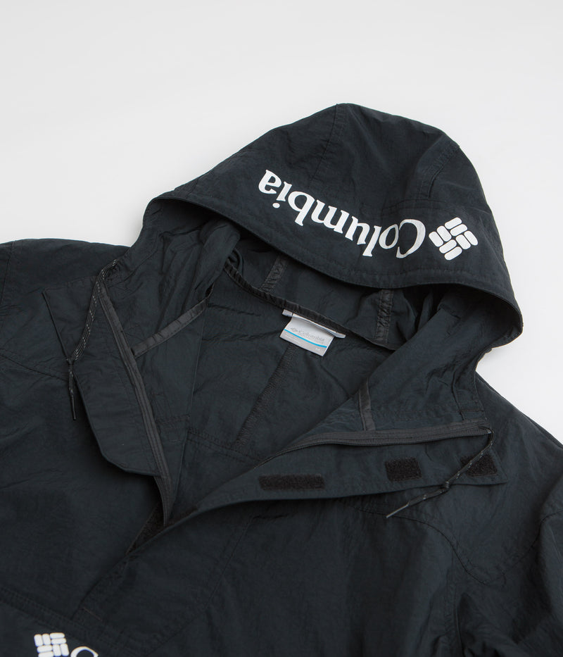 Columbia Challenger Windbreaker Anorak in Black