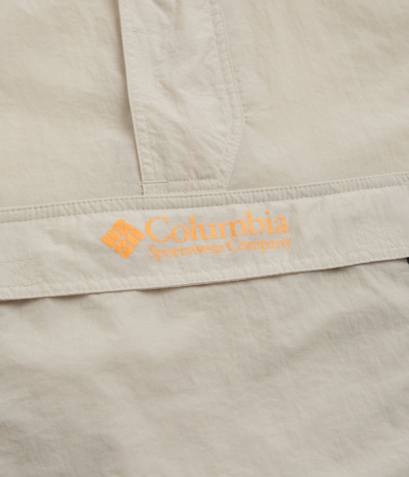 Columbia Challenger Windbreaker Anorak in Dark Stone and Shark