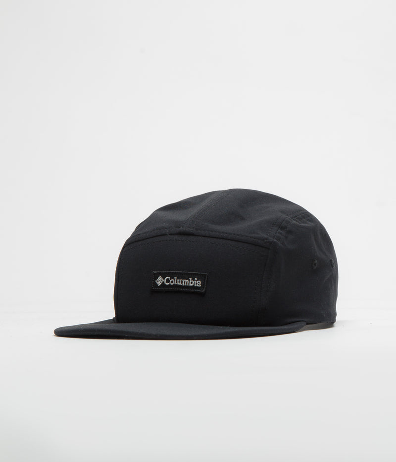 Columbia Creek Side 5 Panel Cap in Black