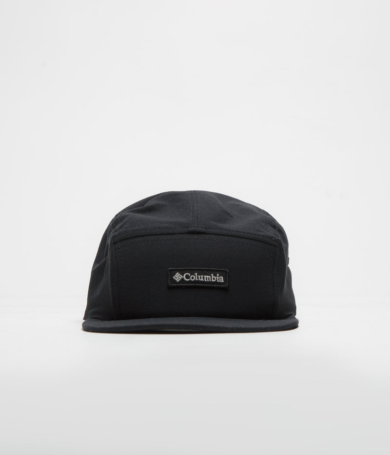Columbia Creek Side 5 Panel Cap in Black