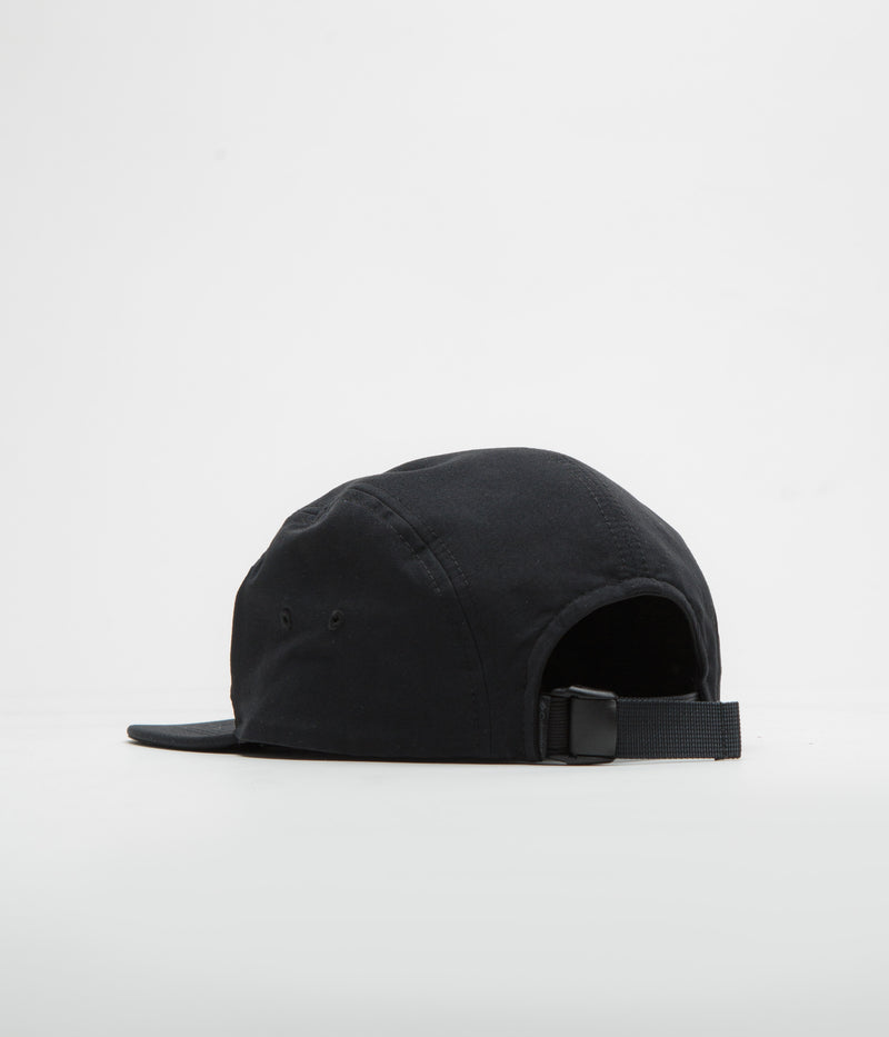Columbia Creek Side 5 Panel Cap in Black