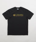 Columbia CSC Basic Logo T-Shirt in Black and CSC Retro Logo / White