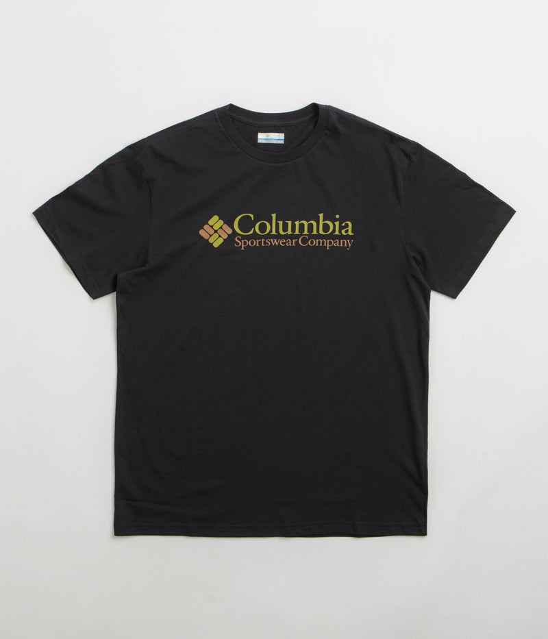 Columbia CSC Basic Logo T-Shirt in Black and CSC Retro Logo / White