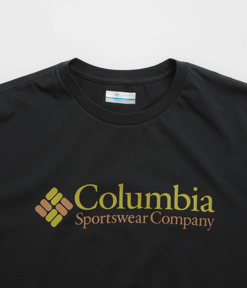 Columbia CSC Basic Logo T-Shirt in Black and CSC Retro Logo / White