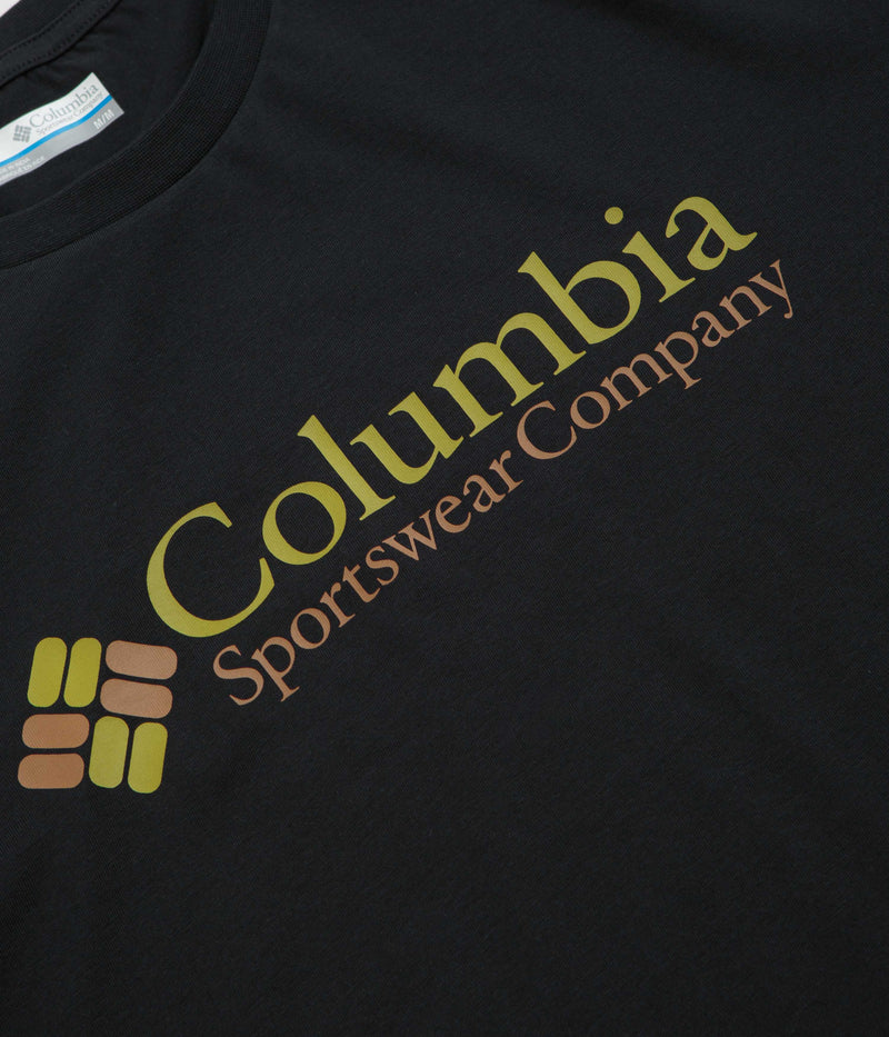 Columbia CSC Basic Logo T-Shirt in Black and CSC Retro Logo / White