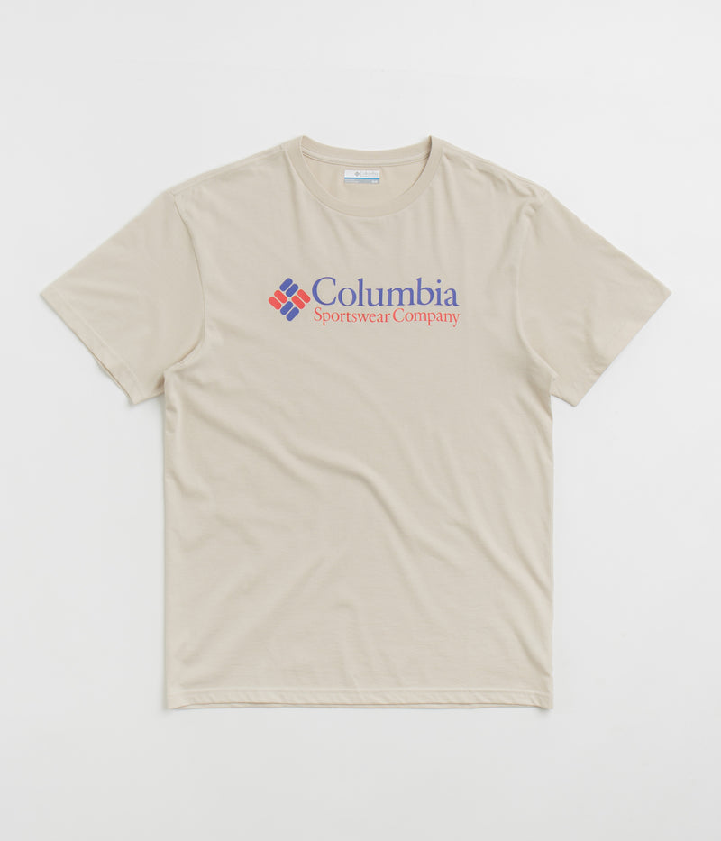 Columbia CSC Basic Logo T-Shirt in Dark Stone and CSC Retro Logo