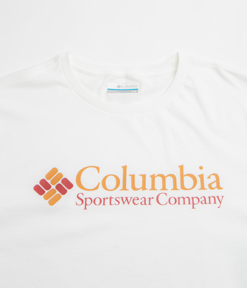 Columbia CSC Basic Logo T-Shirt in White and CSC Retro Logo