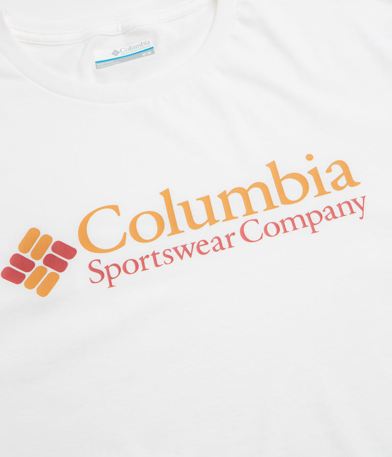 Columbia CSC Basic Logo T-Shirt in White and CSC Retro Logo