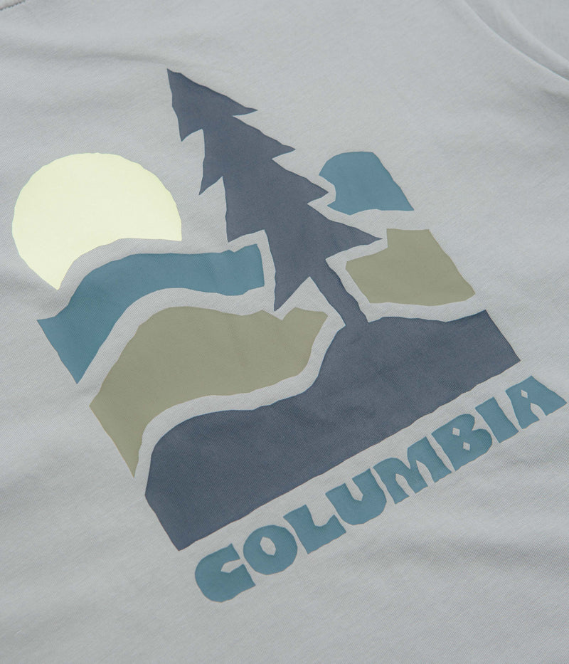 Columbia Explorers Canyon Back T-Shirt in Columbia Grey and Get Hiked