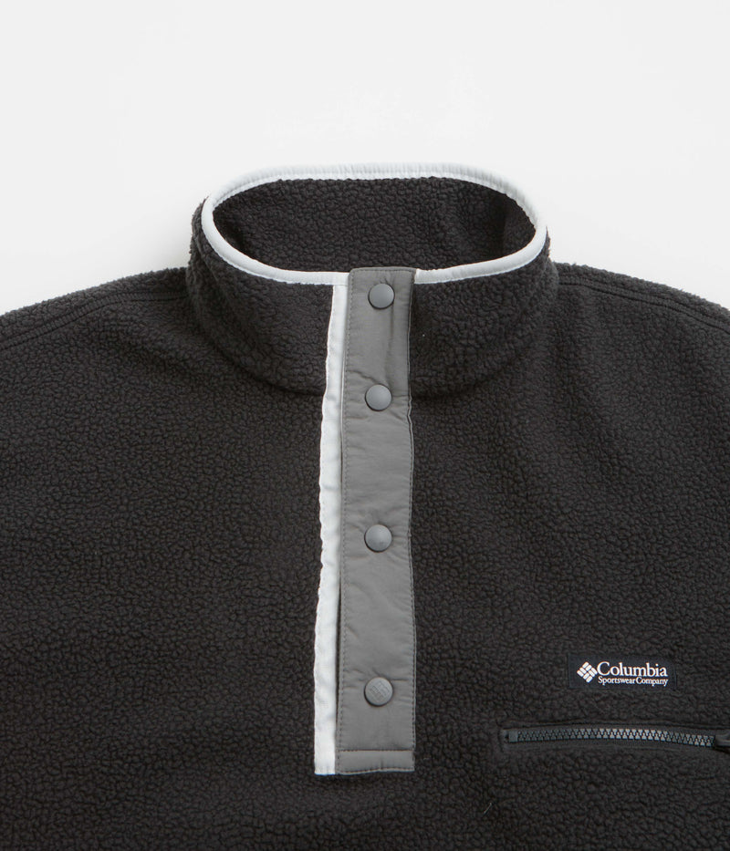 Columbia Helvetia II Half Snap Fleece in Black