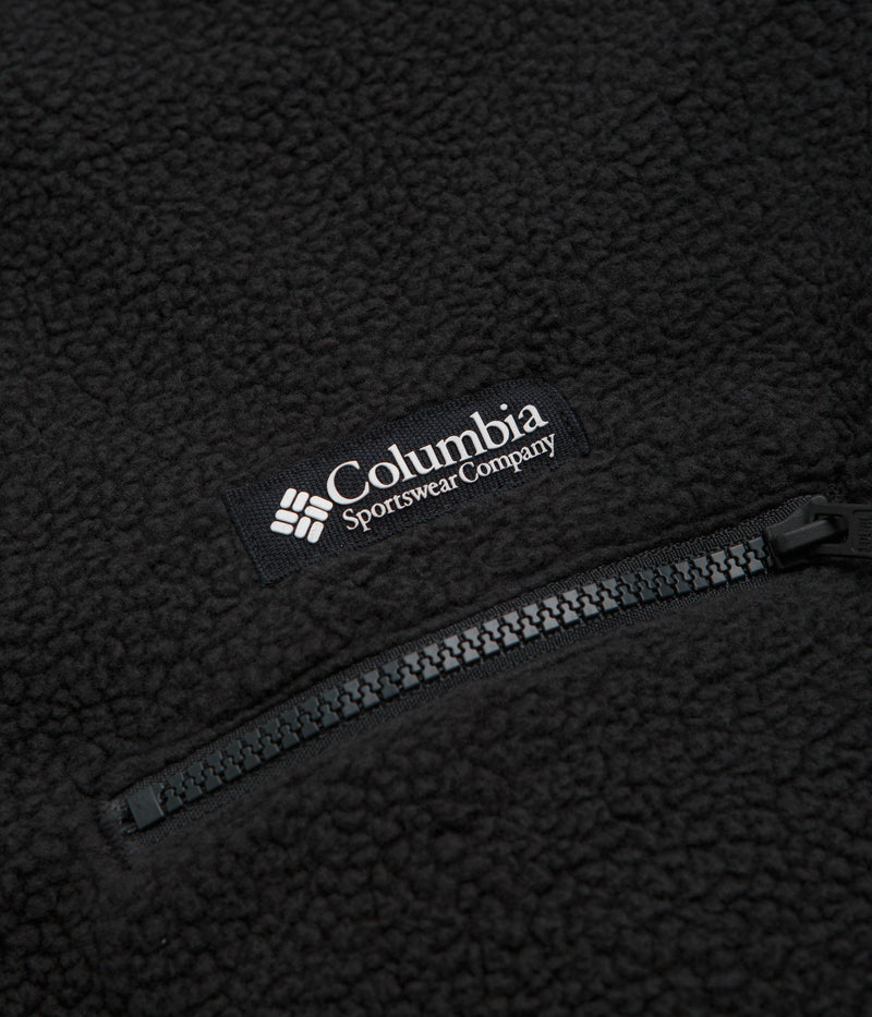 Columbia Helvetia II Half Snap Fleece in Black