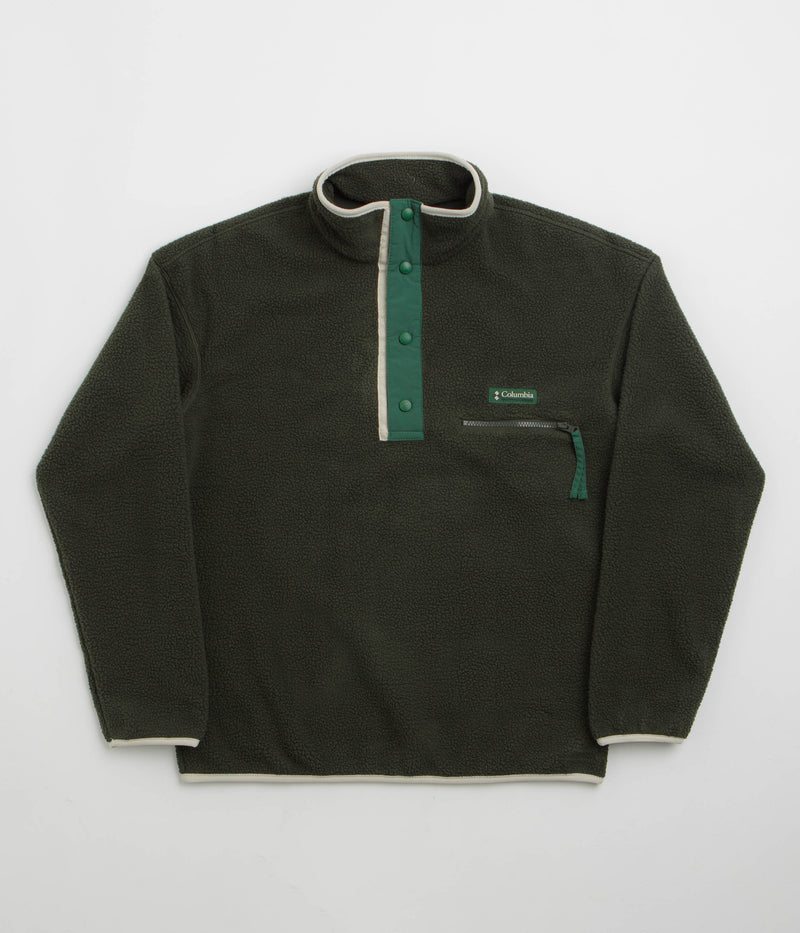 Columbia Helvetia II Half Snap Fleece in Greenscape
