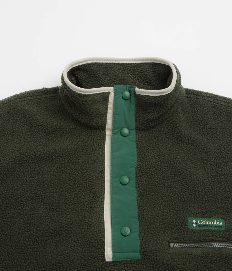Columbia Helvetia II Half Snap Fleece in Greenscape
