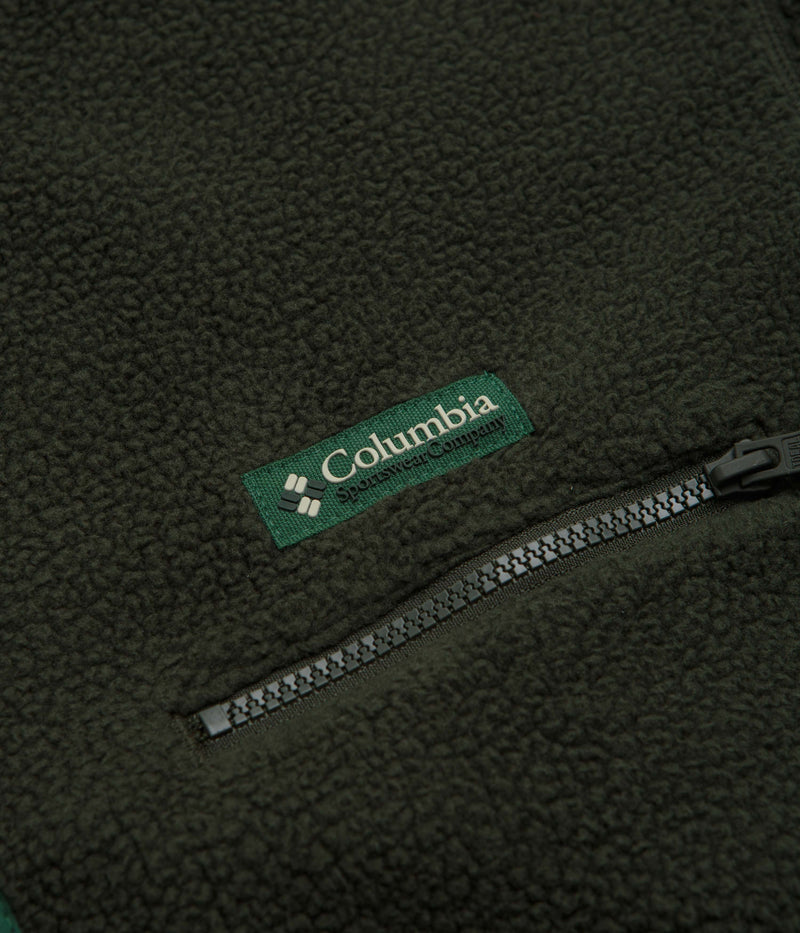Columbia Helvetia II Half Snap Fleece in Greenscape