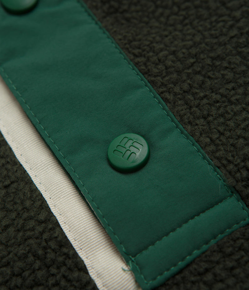 Columbia Helvetia II Half Snap Fleece in Greenscape